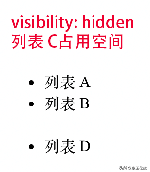 display:none和visibility:hidden区别（display的值有哪些）